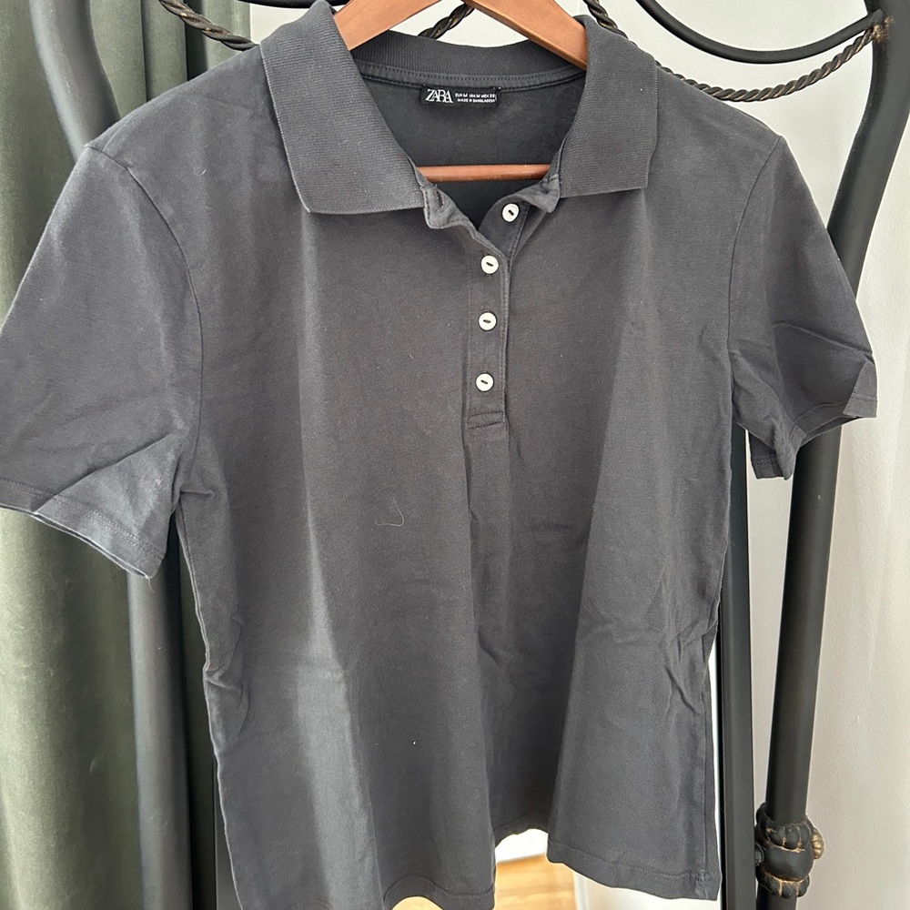 100% Cotton Loose Zara Polo